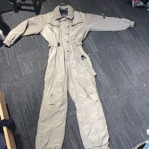 Helly Hanson gold snowsuit